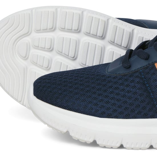 Jack & Jones Taylor Mesh Polyurethane Men's Navy Blazer Standard Trainers - Image 4
