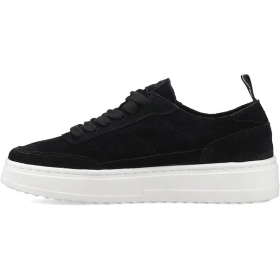 Hush Puppies Nesta Leren Dames Zwarte Standaard Sneakers - Image 4