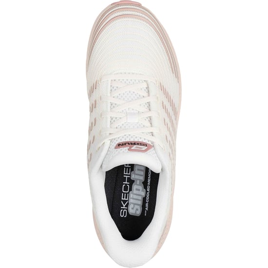 Skechers GO RUN Consistent 2.0 - Senna Textiel Dames Natuurlijk Standaard Sneakers - Image 3