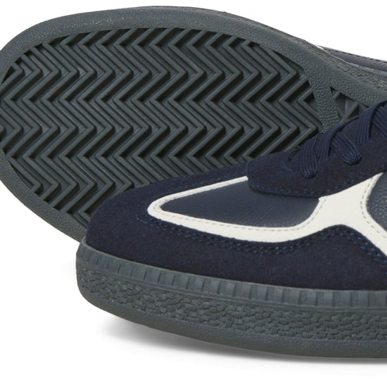 Jack & Jones Morgen Combo Polyuretan Mäns Marinblå Blazer Standard Sneakers - Image 4