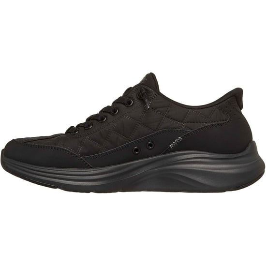Skechers Contour Foam Cozy Fit Textile Women's Black Standard Trainers - Image 4