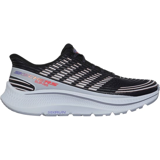 Skechers GO RUN Consistent 2.0 - Senna Textiel Dames Zwart/Multi Standaard Sneakers - Image 5
