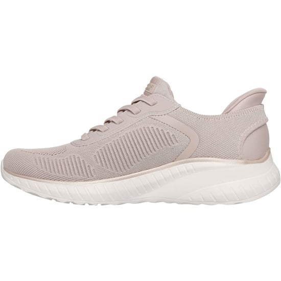 Skechers BOBS Sport Squad Chaos Textile Women's Natural/Gold Standard Trainers - Image 4