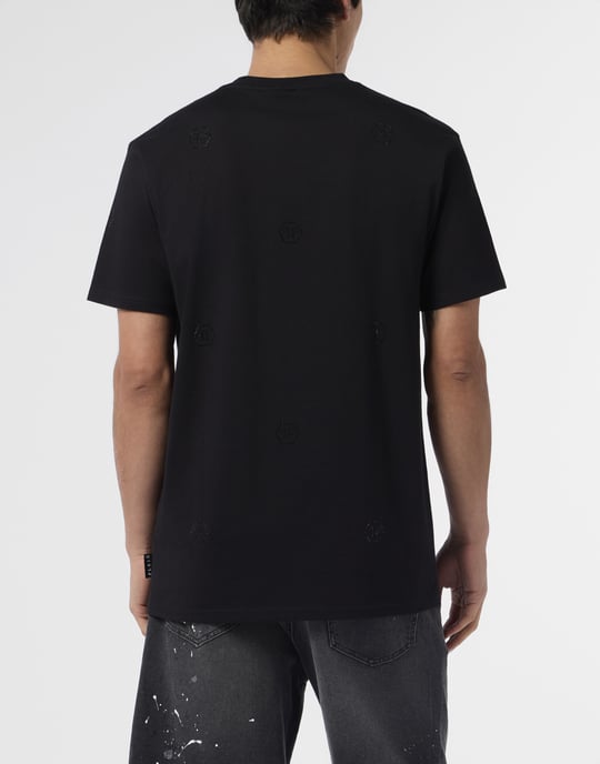 Round Neck T-Shirt Monogram Stones Monogram - Image 5