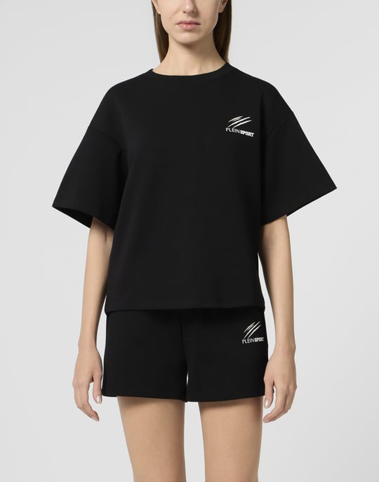 Rund halsad t-shirt med ikon, skrapa - Image 2