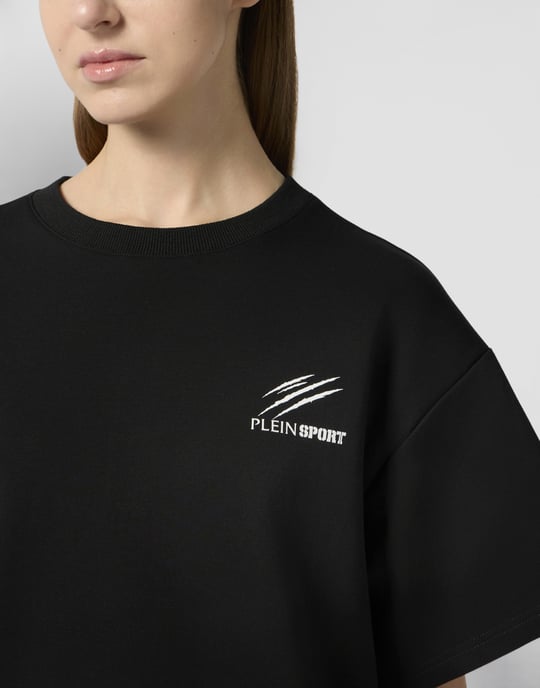 Rund halsad t-shirt med ikon, skrapa - Image 3
