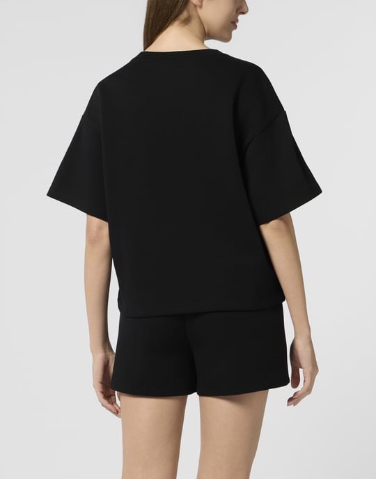 Rund halsad t-shirt med ikon, skrapa - Image 5