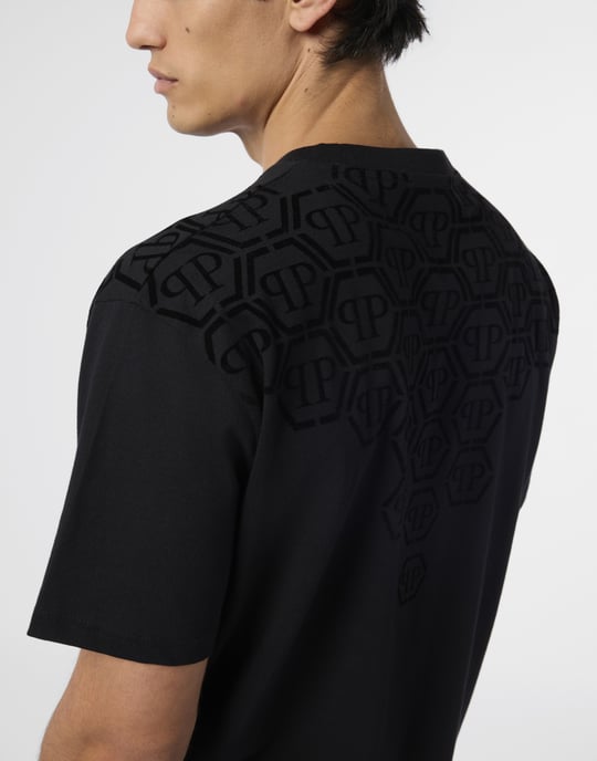 Round Neck T-Shirt Degrade Monogram Monogram - Image 3