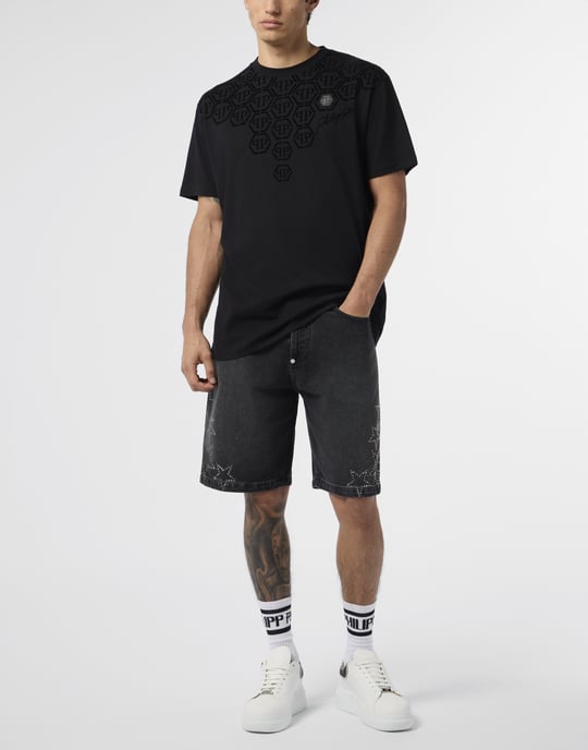 Round Neck T-Shirt Degrade Monogram Monogram - Image 4
