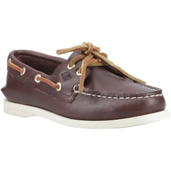 Sperry Authentieke 2 Eye Leren Dames Bruine Standaard Boootschoenen - Image 1