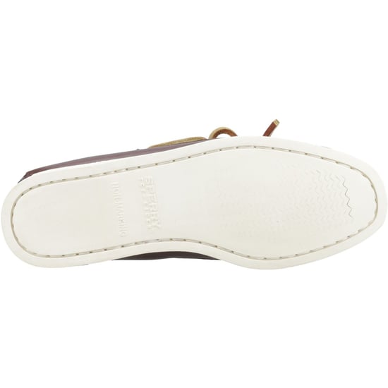 Sperry Authentic 2 Eye Leather Women's Brown Standard Boat Shoes - Image 3