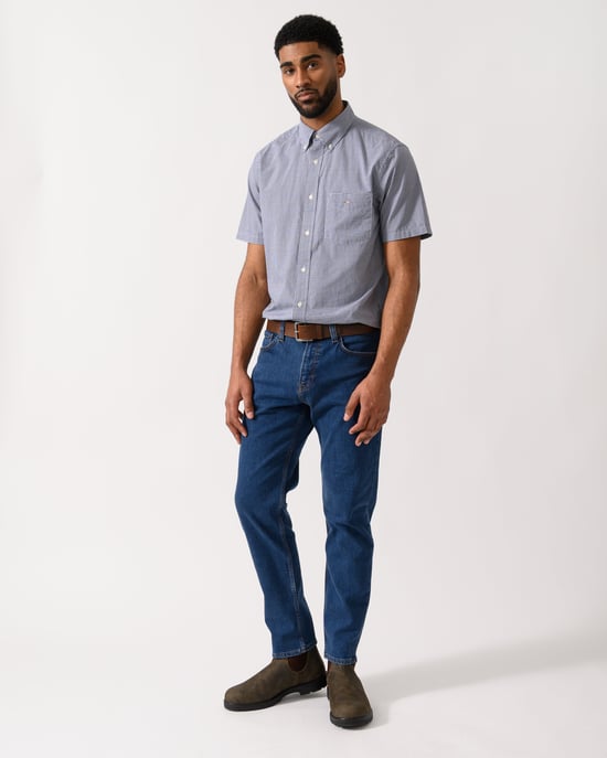 Short Sleeve Shirt in White - Image 3