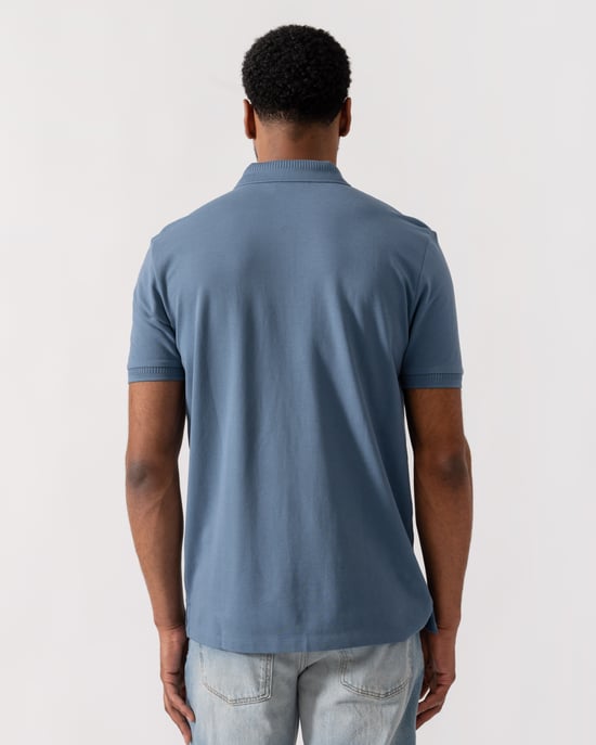 Dereso222 Slim-Fit Polo Shirt in Blue - Image 2