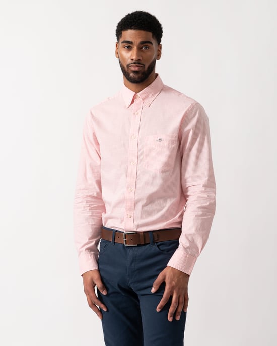 666 Regular Fit Shirt in Light Pink - Image 1