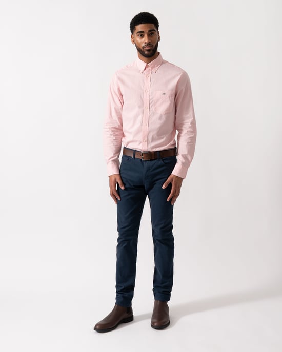 666 Regular Fit Shirt in Light Pink - Image 3
