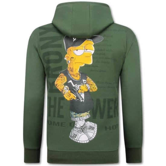 True Rise Oversized hoodie met capuchon the power - Image 1