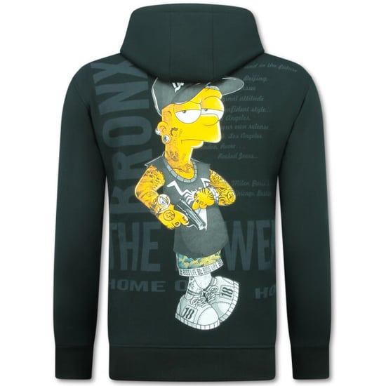 True Rise Oversized hoodie met capuchon the power - Image 1