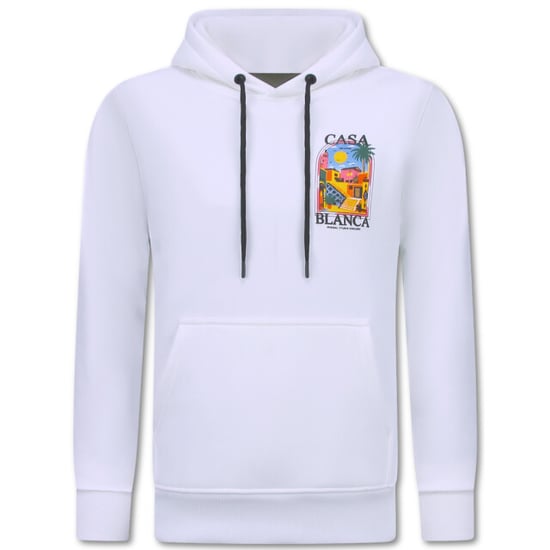 True Rise Oversized hoodie met capuchon casa blanca - Image 3
