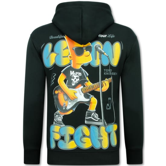 True Rise Oversized hoodie met capuchon lemon rock - Image 1