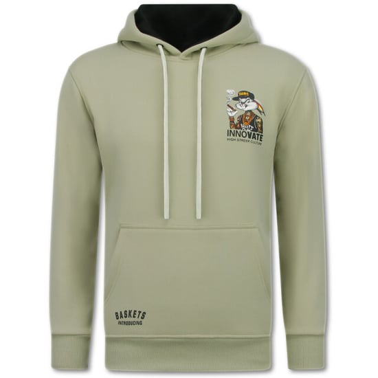 True Rise Oversized hoodie met capuchon gangster chicago - Image 2
