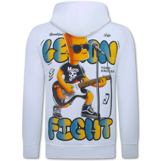 True Rise Oversized hoodie met capuchon lemon rock - Image 1