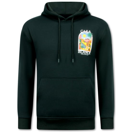 True Rise Oversized hoodie met capuchon casa blanca - Image 3