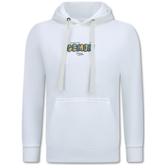 True Rise Oversized hoodie met capuchon lemon rock - Image 2