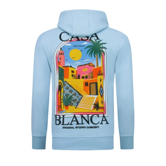 True Rise Oversized hoodie met capuchon casa blanca - Image 4