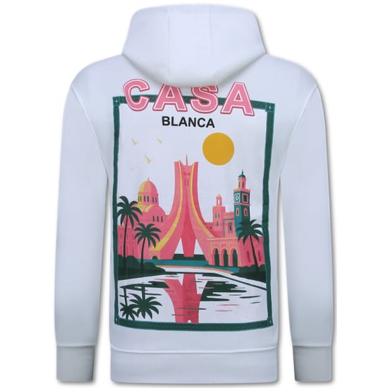 True Rise Oversized hoodie met capuchon casablanca - Image 1