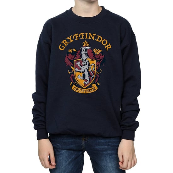 Harry Potter Jongens Gryffindor Katoenen Sweatshirt (Marineblauw) - Image 4