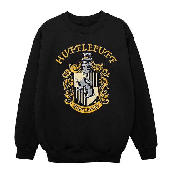 Harry Potter Jongens Gryffindor Katoenen Sweatshirt (Zwart) - Image 1