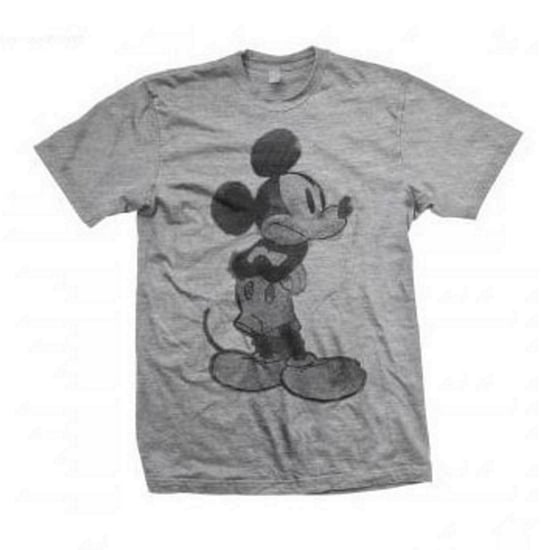 Disney Unisex Adult Mickey Mouse Sketch T-Shirt (Grey) - Image 1