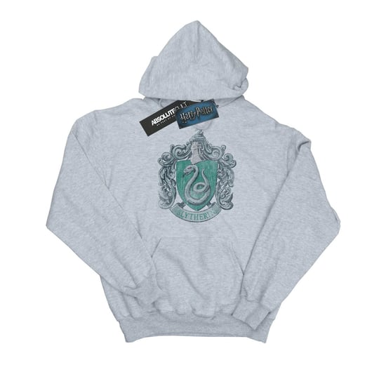 Harry Potter Jongens Slytherin Katoenen Hoodie (Sportgrijs) - Image 1