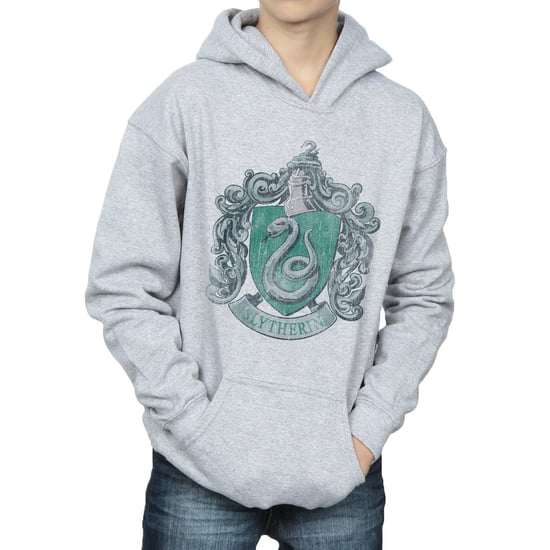 Harry Potter Jongens Slytherin Katoenen Hoodie (Sportgrijs) - Image 3