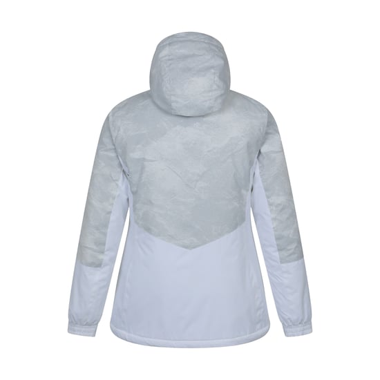 Mountain Warehouse Skidjacka med tryck Dawn II för damer/kvinnor (Ljusgrå) - Image 2