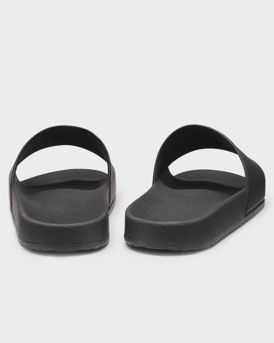 Timein HUGO Mens Timein Mens Slides - Black 001 Slides in Black - Image 4