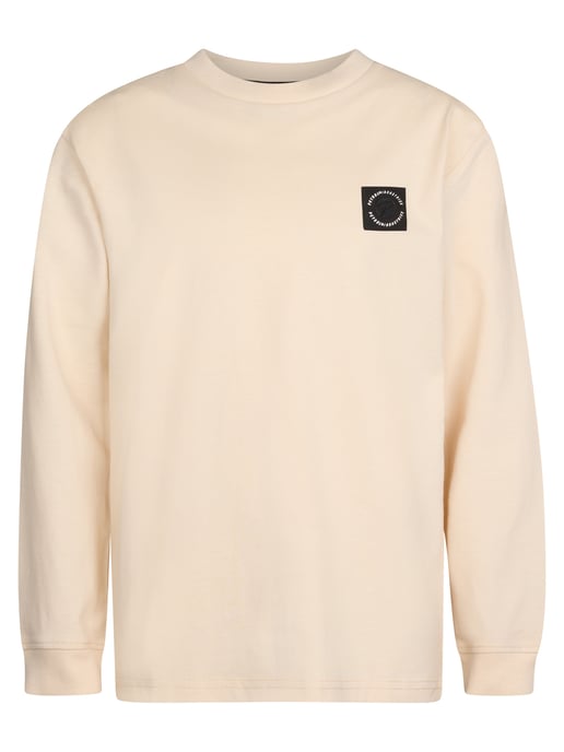 Petrol Industries - Jongens Backprint T-shirt White Mountain - Geel - Image 1