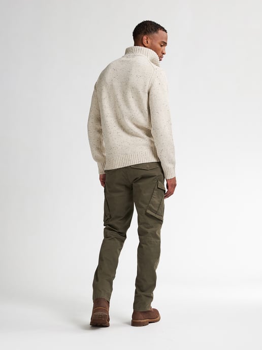 Petrol Industries - Knitted Half-Zip Sweater Denver Men - White - Image 6