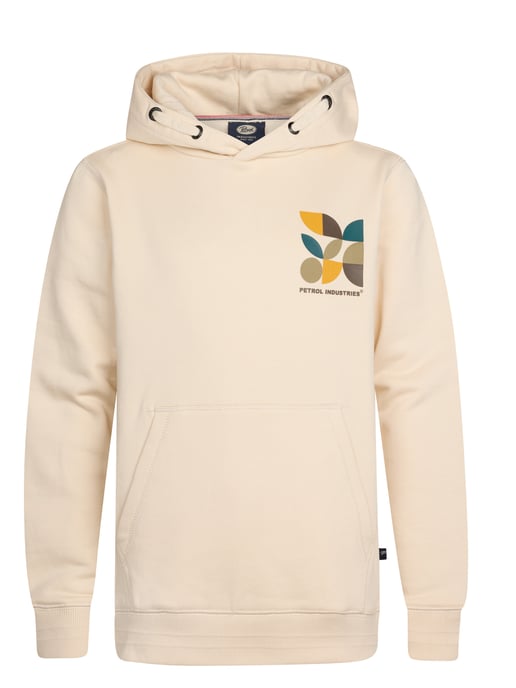 Petrol Industries - Jongens Backprint Hoodie Hood - Geel - Image 1
