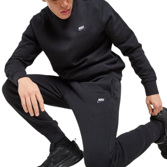 Nike Mens Tracksuit Club Swoosh Sportswear Pullover Sweatshirt Fleece Joggers - Image 3