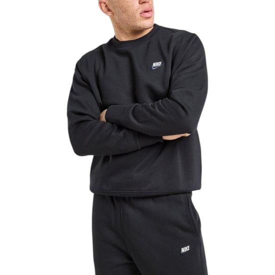 Nike Mens Tracksuit Club Swoosh Sportswear Pullover Sweatshirt Fleece Joggers - Image 4