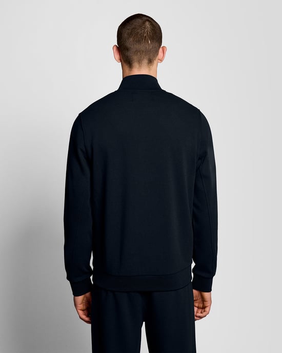 Volledige Rits Sweater in Donkerblauw - Image 2