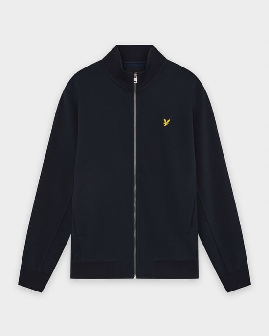 Volledige Rits Sweater in Donkerblauw - Image 4