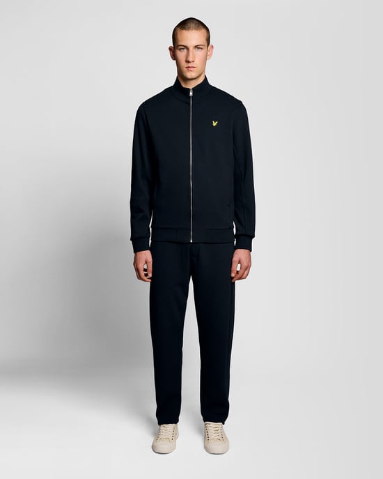 Volledige Rits Sweater in Donkerblauw - Image 5