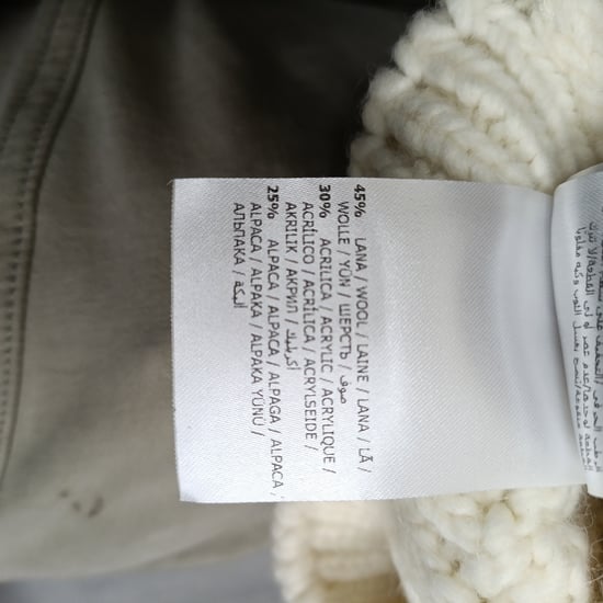 Moncler muts met pompon in witte wol - Image 6