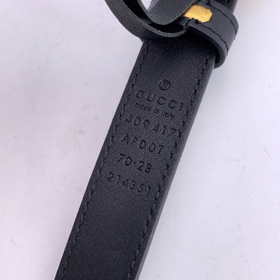 Gucci leren riem met GG-gesp - Image 3