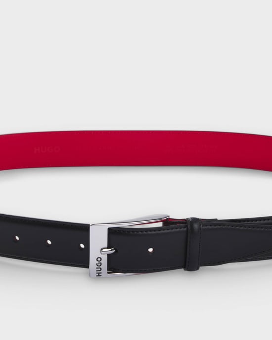 Barney Patent-Leather Belt Patent-Leather Belt in Black - Image 2