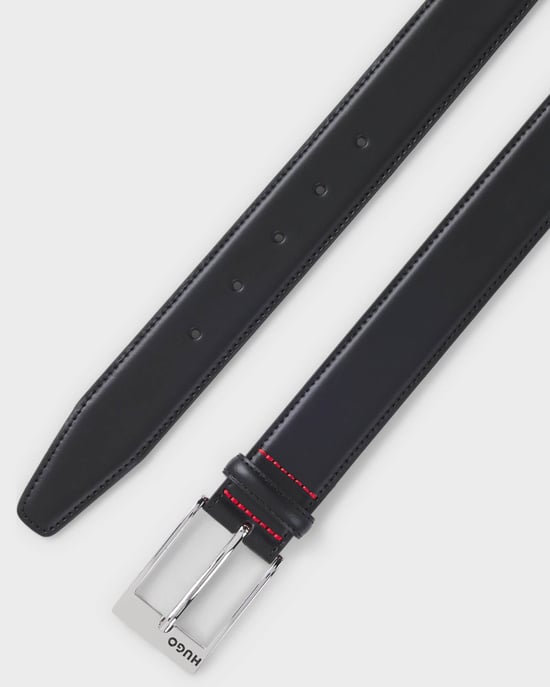 Barney Patent-Leather Belt Patent-Leather Belt in Black - Image 3