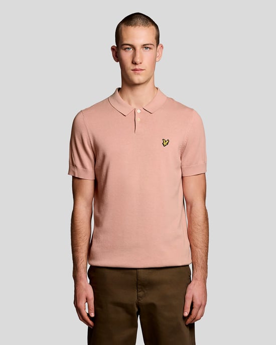 Korte Mouwen Polo in Koraal - Image 6