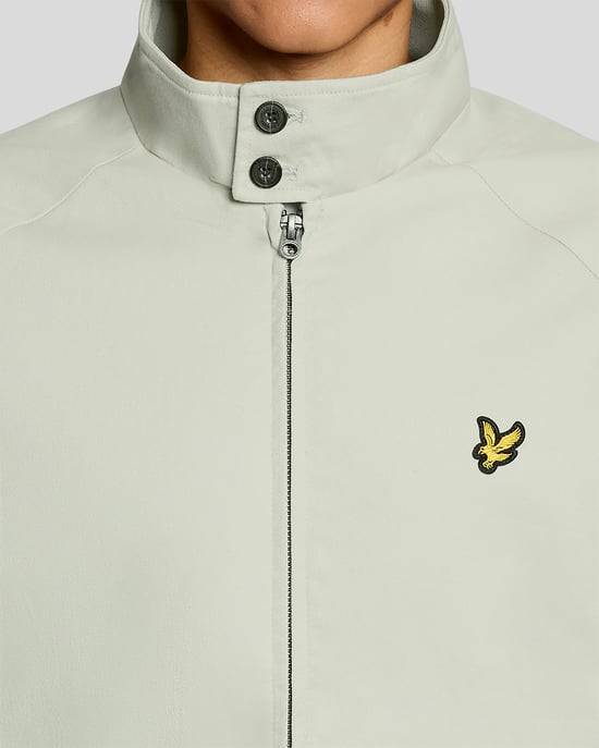 Harrington Jacket in Light Grey - Image 3